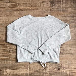 Pink Rose Crop Long Sleeve